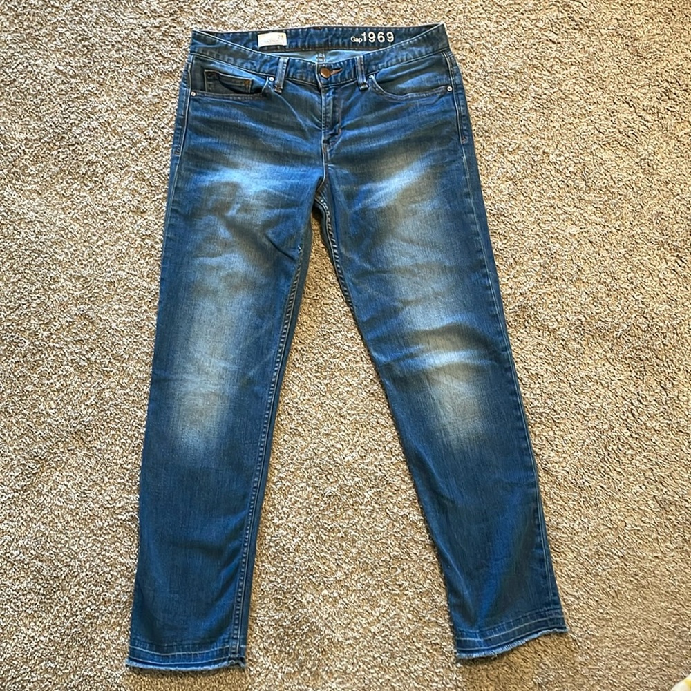 GAP real straight denim
